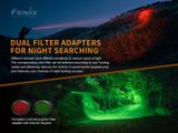 Fenix zelený filter pre svetlo HT18