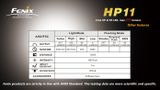 LED Čelovka Fenix HP11 R5 žltá