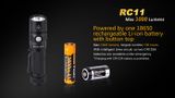 LED Baterka Fenix RC11 - Nabíjateľná