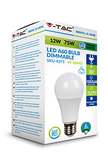 LED žiarovka V-TAC E27, 12W, 1055lm, A60, stmievateľná
