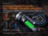 LED Baterka Fenix LR80R+1x Li-ion batériový pack 12000mAh 7,2V, USB-C nabíjateľná