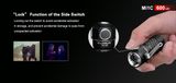 LED Baterka Klarus Mi1C + 1x Klarus 16340 700mAh Micro USB - Čierna