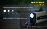 LED Baterka Nitecore MT22A - Hnedá