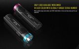 LED Baterka Nitecore EC4GT - Ružový prstenec