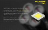 LED Baterka Nitecore TM28, 4X CREE XHP35 HI - 6000lm