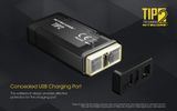 LED kľúčenka Nitecore TIP2 720lm, vstavaný Li-ion aku. 500mAh 3,6V, Micro-USB nabíjateľná