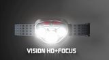 LED Čelovka Energizer Vision HD+ Digital Focus, 315lm, 3x AAA