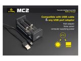 Xtar MC2 USB Univerzál