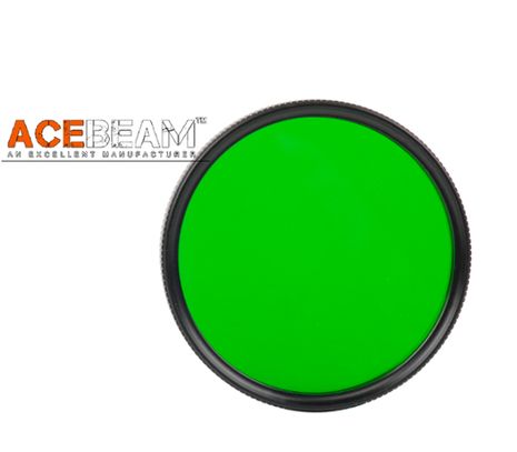 Acebeam FR60 filter z tvrdeného hliníka pre LED baterku T27 - Zelený
