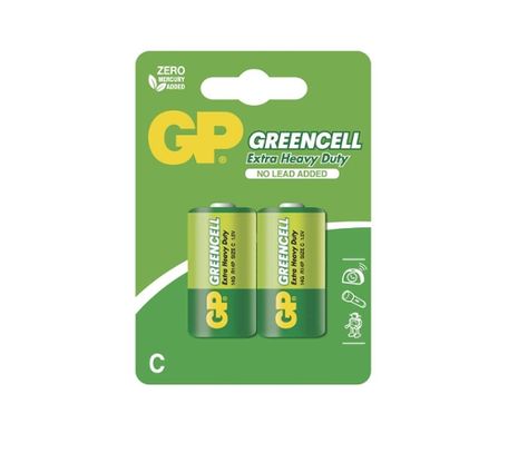 Batéria GP GREENCELL C, 2ks/ Blister