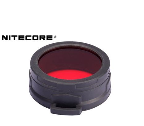 Červený filter Nitecore 50mm
