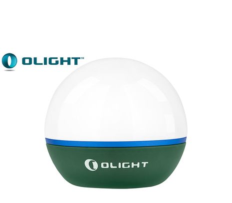 Kempingová LED lampa Olight Obulb 55lm, USB nabíjateľná - Zelená