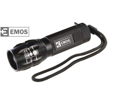 LED Baterka EMOS 1x CREE LED 3W na 3x AAA FOCUS