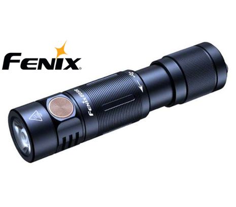 LED Baterka Fenix E05R, Micro-USB nabíjateľná - Čierna