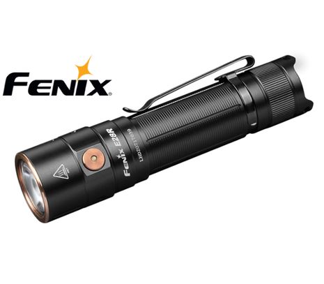 LED Baterka Fenix E28R + 1x Li-ion 18650 3400mAh - Nabíjanie v tele svietidla