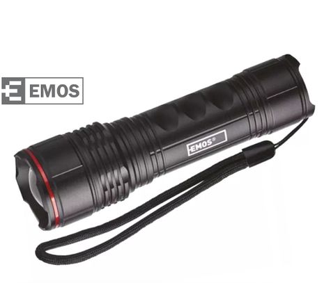 LED Baterka kovová EMOS 1x CREE LED 330lm na 3x AAA, FOCUS
