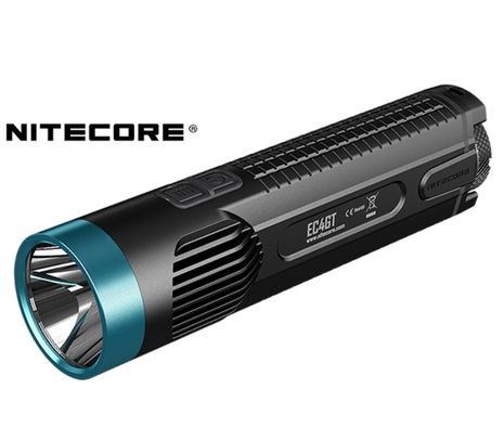 LED Baterka Nitecore EC4GT - Modrý prstenec