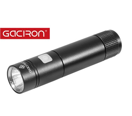 LED bicyklové svietidlo/ LED ručná baterka Gaciron V3 500lm, USB nabíjateľný, Praktik Set