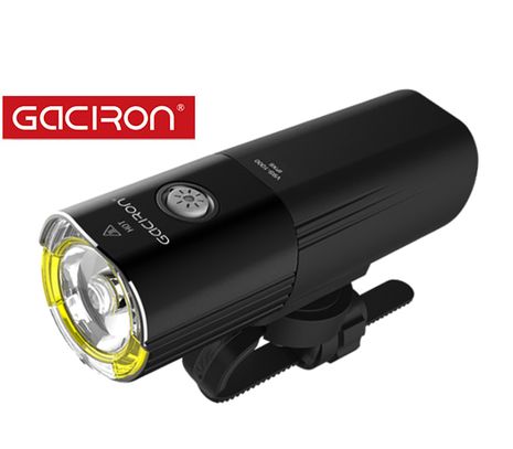 LED bicyklové svietidlo Gaciron V9S-1000 Professional, USB nabíjateľný, USB Powerbank, Praktik Set