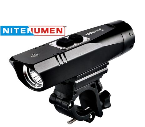 LED bicyklové svietidlo Nitenumen X9 + Li-ion aku. 18650 3400mAh 3,7V