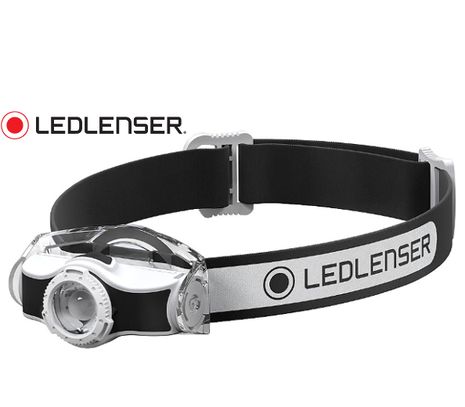 LED čelovka Ledlenser MH3 - Čierno-biela