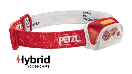 PETZL ACTIK Core Hybrid - Červená